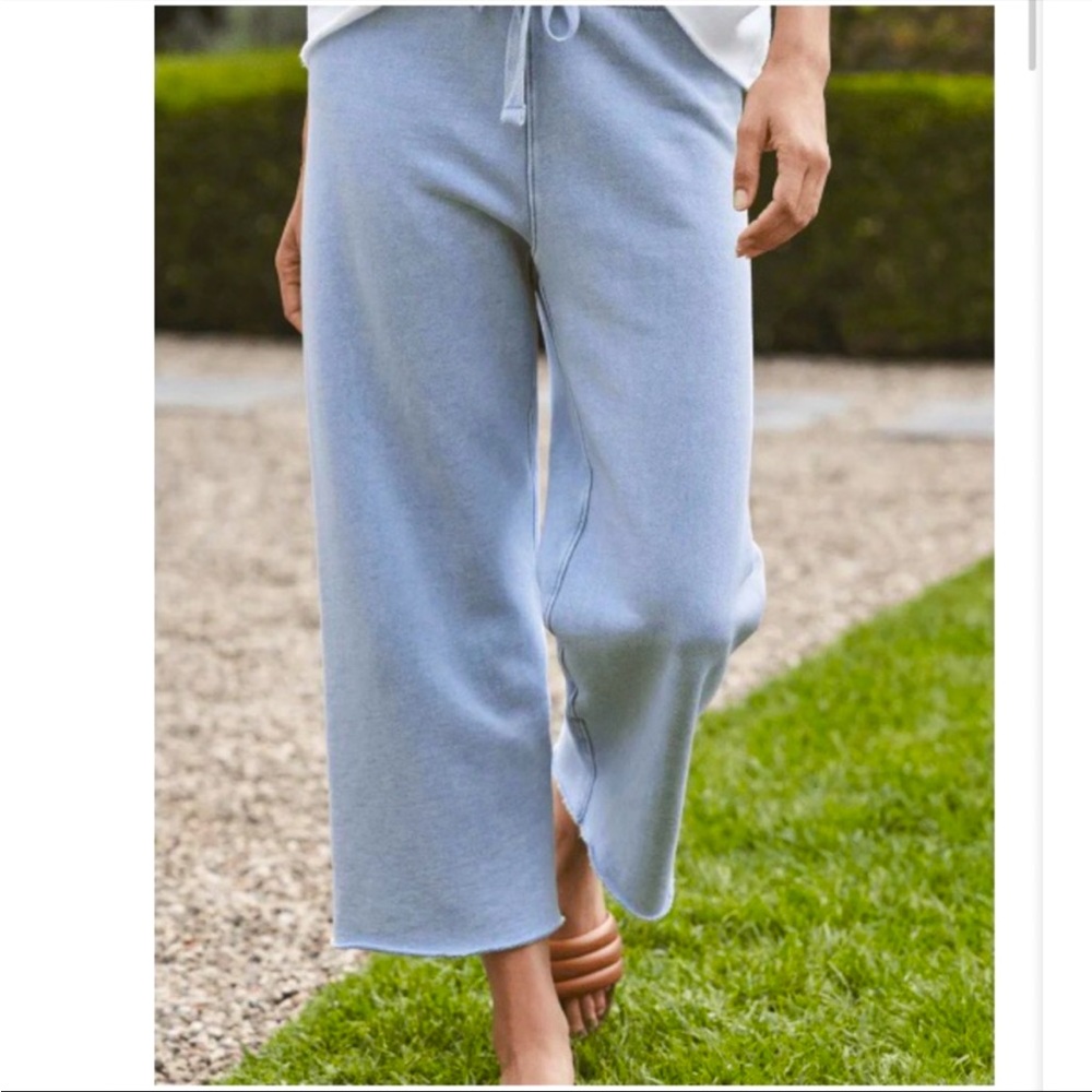 Frank & Eileen The Favorite Sweatpants Crop Wide Leg in size XL